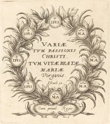 Frontispice pour "Les Mystères de la Passion" de Callot