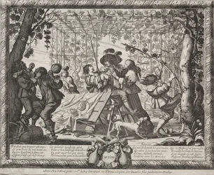 Les Quatre Saisons : Automne, 1635