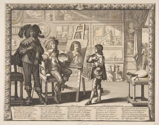 Le Peintre, vers 1642