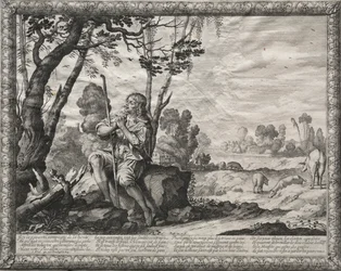 Le Fils prodigue : Le prodigue gardant les cochons
