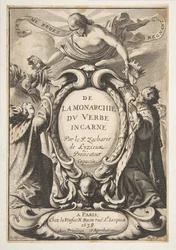 Page de titre : De la Monarchie du Verbe incarné
