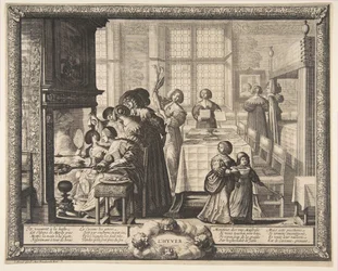 Hiver, vers 1637