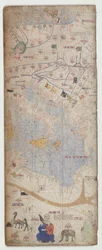 Atlas catalan, feuille 7, 1375