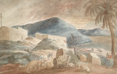Paysage arcadien