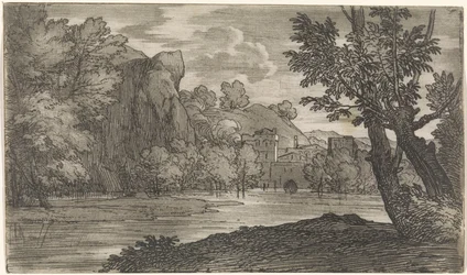 Paysage avec rivière
