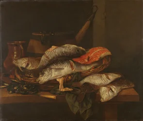 Nature morte au poisson