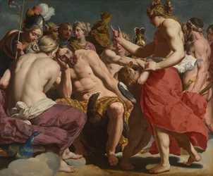 Jupiter réprimandé par Vénus