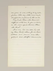 Manuscrit autographe du discours de victoire électorale de Lincoln en tant que président, prononcé à Washington D.C., depuis la fenêtre de la Maison Blanche le soir du 10 novembre