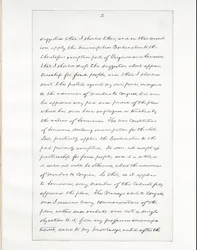 Manuscrit autographe du dernier discours de Lincoln en tant que président, prononcé à Washington, D.C., depuis la fenêtre de la Maison Blanche le soir du 11 avril 1865