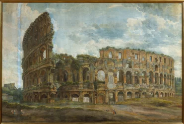 Vue extérieure du Colisée de Rome