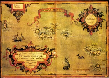 Carte des Açores