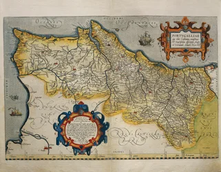 Carte du Portugal