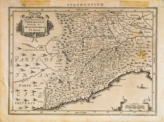 Principauté du Piémont, Duché de Montferrat, Ligurie occidentale et partie de la Ligurie orientale