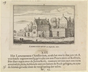 Léproserie à Amsterdam, 1608