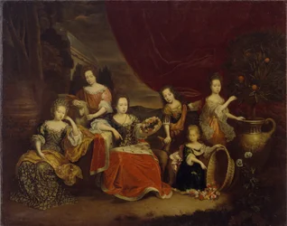 Les enfants du prince Jean George II d