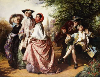 Le Renard et les Raisins, 1858