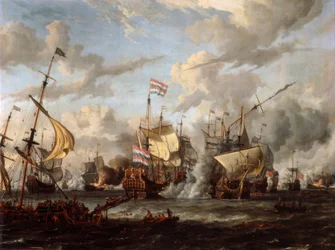 La Bataille navale de Texel