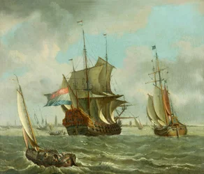 Navires au large d