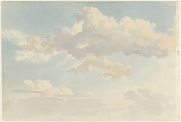 Nuages contre ciel bleu