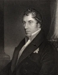 George Hamilton Gordon, gravé par Thomas Woolnoth (1785-1857) de 