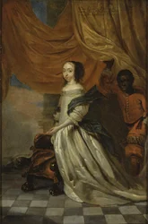 Portrait de Hedvig Eleonora de Holstein-Gottorp, reine de Suède