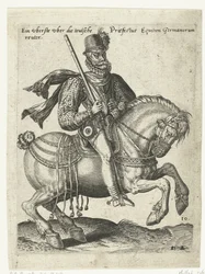 Commandant cavalier allemand