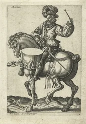 Tambour allemand à cheval