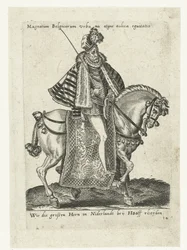 Gentilhomme néerlandais à cheval