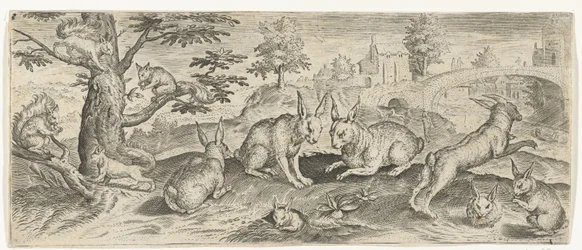 Écureuils et lapins