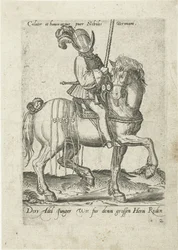 Jeune cavalier noble allemand faisant partie d