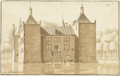 Maison Ilpenstein, Ilpendam, vue de derrière