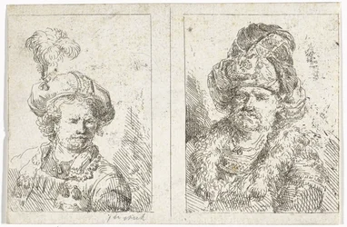 Deux bustes d