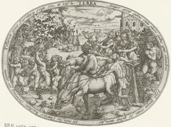 Triomphe de Bacchus et Silène : l