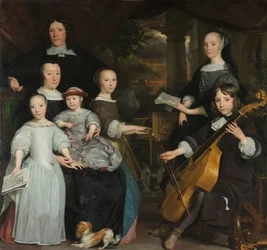 David Leeuw avec sa famille