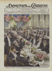 Attitudes de la vie moderne, le président des États-Unis parlant lors d