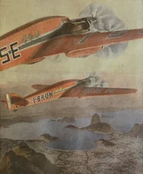 Vol transatlantique Italie-Brésil d