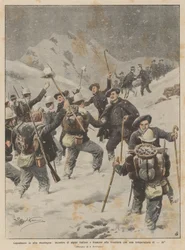 Nouvel An en haute montagne, rencontre d