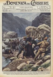 Pendant une visite pastorale le long d