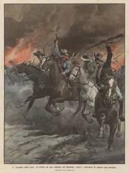 Les chevaliers de la nuit revenant d