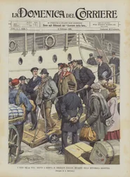 Les vaincus de la vie, arrivée à Gênes d