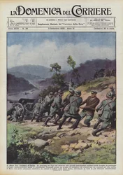 Le Duce parmi les soldats d