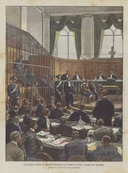 Le procès contre le brigand Musolino aux assises de Lucques, l