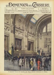 Le majestueux hall des billets à la nouvelle gare de Milan