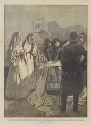 La perquisition dans le monastère des sœurs oblates de l