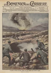 La guerre de tranchées sur le Carso, l