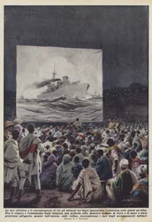 La lumière électrique et le cinéma, inconnus des habitants du Tigre, sont arrivés à Adua