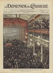 La proclamation de la grève ferroviaire, le meeting à la Maison des cheminots à Milan