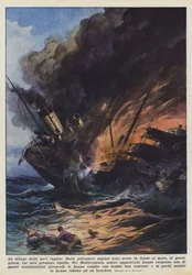 Le massacre des navires anglais