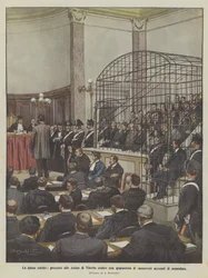 Les causes célèbres, procès aux Assises de Viterbe contre une quarantaine de camorristes accusés de meurtre