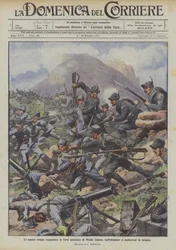 Nos troupes conquièrent la forte position du Monte Coston, sur le plateau au nord-ouest d